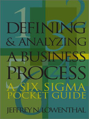cover image of Defining and Analyzing a Business Process
